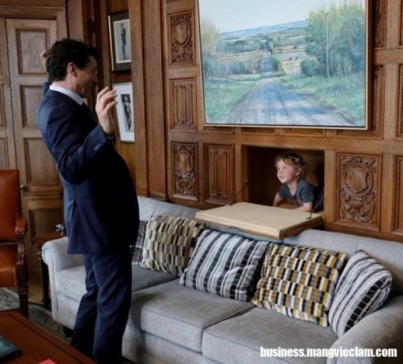 42 6 Thu Tuong Canada Va Cach Day Con Khien Moi Nguoi Than Phuc