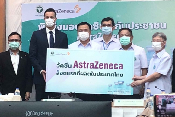 1 Thai Lan Nhan Lo Vac Xin Astrazeneca Noi Dia Dau Tien