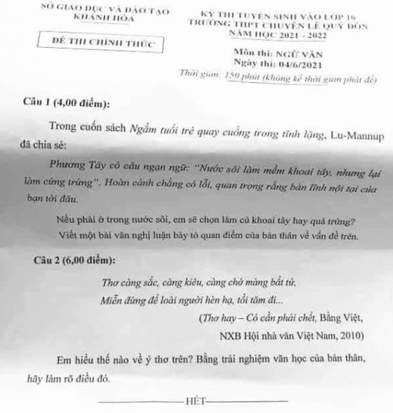 1 De Van Neu Em Phai O Trong Nuoc Soi Bi Cho La Phan Giao Duc