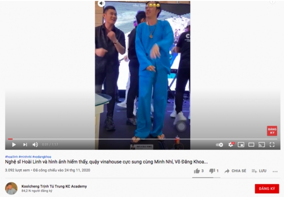 3 Xon Xao Clip Nghe Si Hoai Linh Nhay Vinahey Cuc Sung Cung Ns Minh Nhi Sau Khi Cach Ly Xa Tri Khong Lau