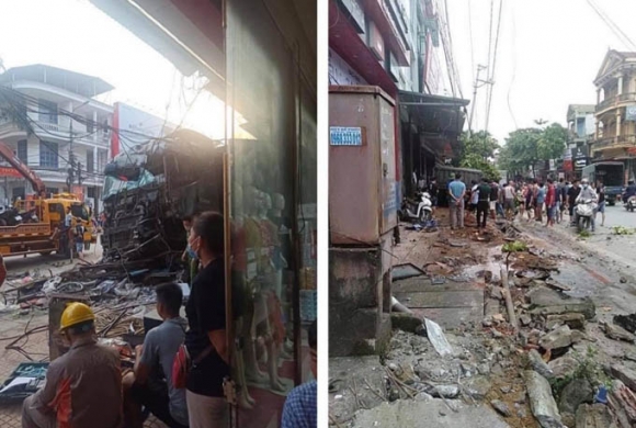 1 Tai Xe Container Danh Lai Cuu 2 Nguoi Nghien Nat Hang Chuc Xe May Xin Dung Nhan Tien Ho Tro