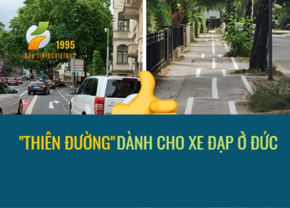 Một vài hình ảnh "bá đạo"" về "thiên đường đạp xe" ở Đức