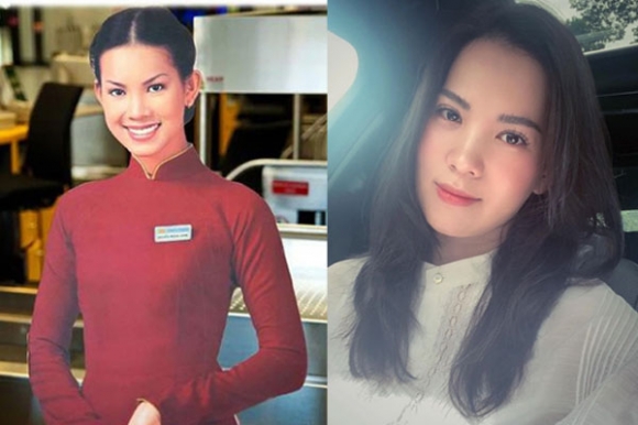 1 Co Tiep Vien Hang Khong Vietnam Airlines Nguoi Vinh Du Duoc Dung Thanh Mo Hinh De O Khap Moi Mien Viet Nam Gay Bat Ngo Voi Cuoc Song Hien Tai