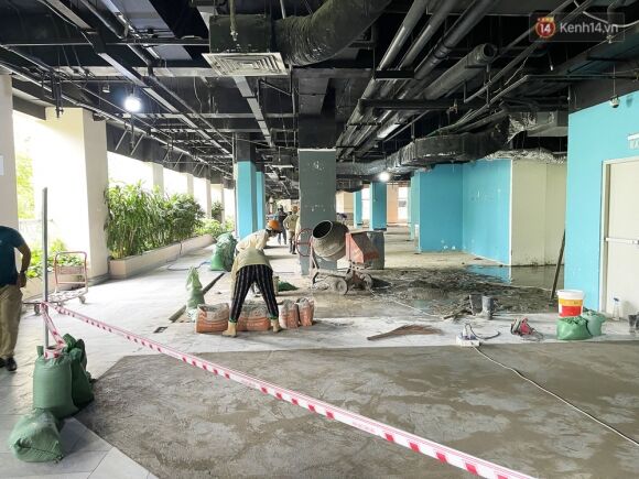 14 Toan Canh Ben Trong Thuan Kieu Plaza Dang Thi Cong Chuyen Doi Thanh Benh Vien Da Chien 1000 Giuong Benh