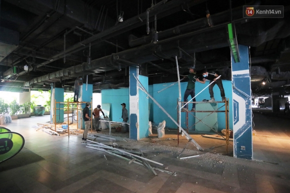 7 Toan Canh Ben Trong Thuan Kieu Plaza Dang Thi Cong Chuyen Doi Thanh Benh Vien Da Chien 1000 Giuong Benh