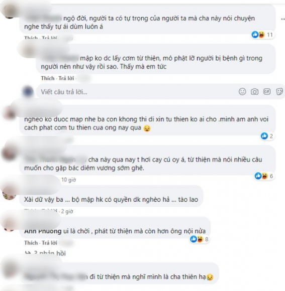 3 Phat Com Tu Thien Nhung Tu Choi Cho Vi Nguoi Nhan Mum Mim Khong Co Do An Ma Sao Map The