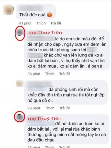 3 Ten Thuy Tien Va Cong Vinh Duoc Khac Len Mai Rua Phong Sinh Cu Dan Mang Chi Trich Vi Hanh Dong Gay Nguy Hiem Toi Loai Vat Nay