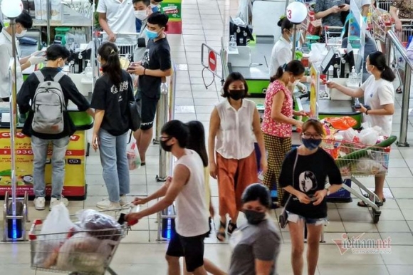 10 Do Xo Di Mua Hang Sieu Thi O Ha Noi Do Tam Ly Dich Covid 19