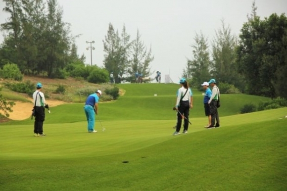 2 Dinh Chi Cong Tac Giam Doc So Du Lich Binh Dinh Choi Golf Khi Tinh Gian Cach Xa Hoi