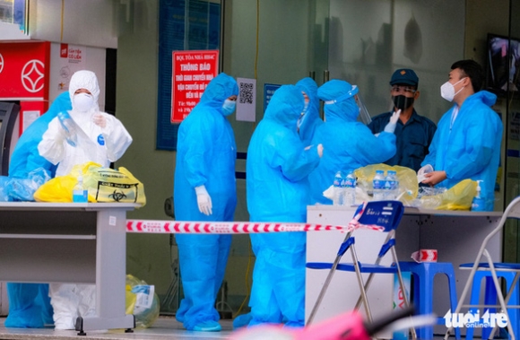 1 Ha Noi So Ca Mac Covid 19 Trong Cong Dong Van Tang Phong Toa Toa Nha Hh4c Linh Dam