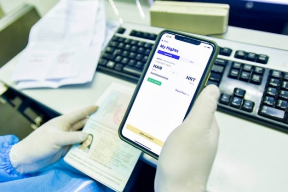 1 Chuyen Bay Dau Tien Thu Nghiem Ho Chieu Suc Khoe Dien Tu