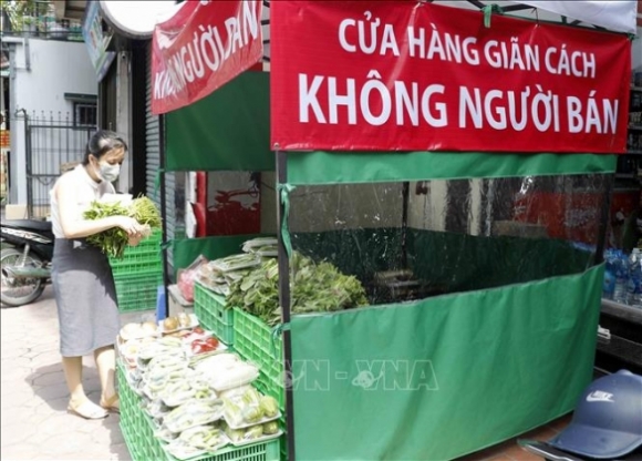 4 Cua Hang Khong Nguoi Ban Mo Hinh Hay Thoi Gian Cach Xa Hoi