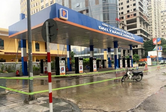 1 Ha Noi Tam Thoi Phong Toa Cay Xang O Ha Dong