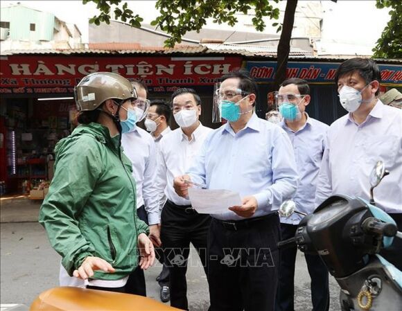 3 Thu Tuong Kiem Tra Dot Xuat Cac Diem Nong Dich Covid 19 Tai Ha Noi