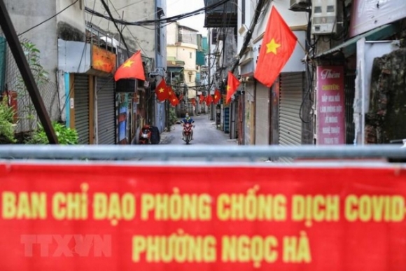 1 Hinh Anh Nhan Dan Thu Do Treo Co Ruc Ro Ky Niem Ngay Quoc Khanh