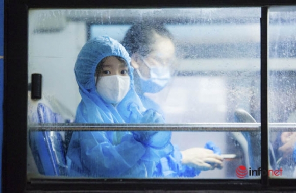 6 Doan Xe Dau Tien Dua Gan 1200 Nguoi Tai O Dich Thanh Xuan Trung Den Khu Cach Ly Tap Trung