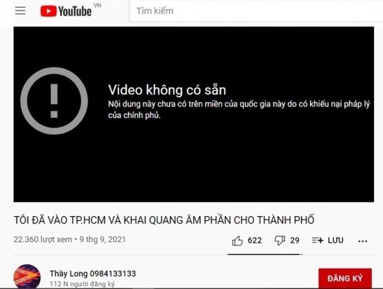 2 Youtube Chan 13 Video Cua Nguoi Tu Xung Giang Tran Tran Yem Covid 19