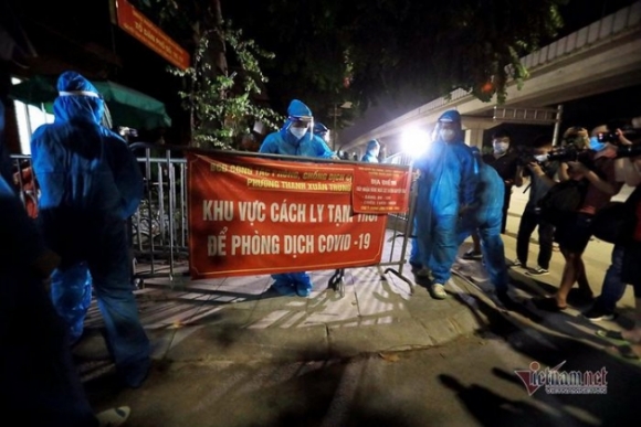 2 Do Phong Toa Tai O Dich Lon Nhat Ha Noi