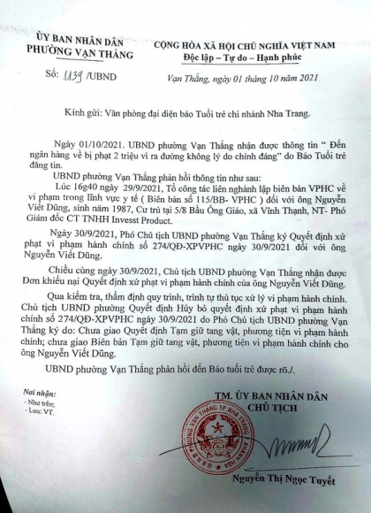 1 Huy Quyet Dinh Phat 2 Trieu Voi Nguoi Di Ngan Hang Vi Ra Duong Khong Ly Do Chinh Dang