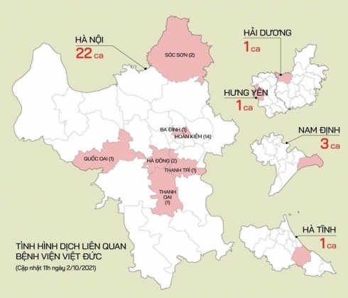 3 Cdc Ha Noi So Ca Mac Covid O Benh Vien Viet Duc Se Con Tang