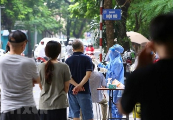 2 Ha Noi Xet Nghiem Dien Rong Cho Cu Dan Quanh Benh Vien Viet Duc