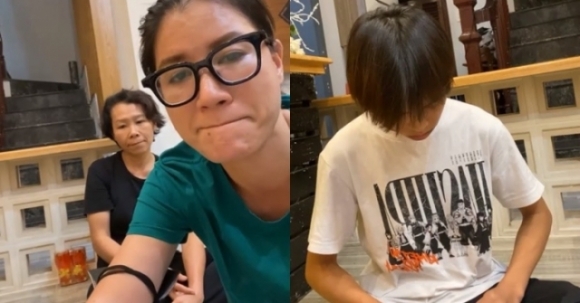 2 Cdm Phan No Khi Trang Khan To Ho Van Cuong Vo On Voi Phi Nhung Sau Khi Den Nha Hoi Chuyen Doi Tien