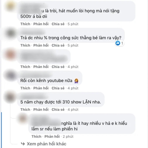 4 Xon Xao Danh Sach Ho Van Cuong Hat 310 Show Trong 5 Nam Netizen Noi Dieu Gi Lien Quan So Tien 500 Trieu