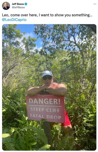 2 Hinh Anh Hot Nhat Hom Nay Ty Phu Amazon Noi Con Ghen Len Tieng Dan Mat Khi Ban Gai Liec Mat Dua Tinh Voi Tai Tu Leonardo Dicaprio