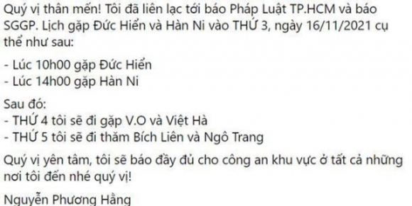2 Ba Nguyen Phuong Hang Len Lich Gap Mat Nguoi To Cao Nhung Bi Tu Choi