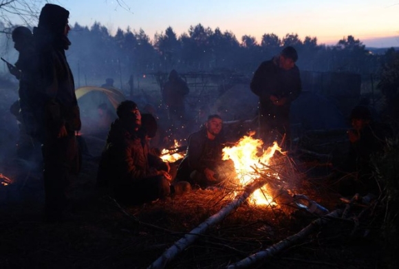 8 Canh Man Troi Chieu Dat Cua Di Dan O Bien Gioi Ba Lan   Belarus