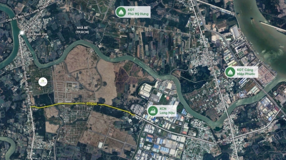 1 Long An Rot 533 Ti Mo Rong Duong Dt826e Long Hau Huong Loi Lon