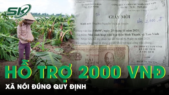 1 Vu Nhan 2000 Dong Ho Tro Thiet Hai Do Bao O Quang Nam Nguoi Nhan Noi Gi