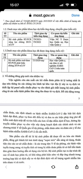 3 Bo Khoa Hoc Cong Nghe Kit Xet Nghiem Viet A Duoc Nhan Gan 19 Ti Dong Kinh Phi Nghien Cuu