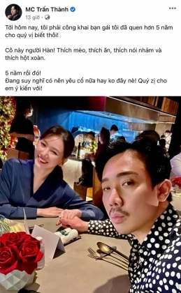 5 Hari Won He Lo Mong Muon Duy Nhat Sau 5 Nam Cuoi Tran Thanh Khong Phai Sinh Con Hay Qua Tang Xa Xi