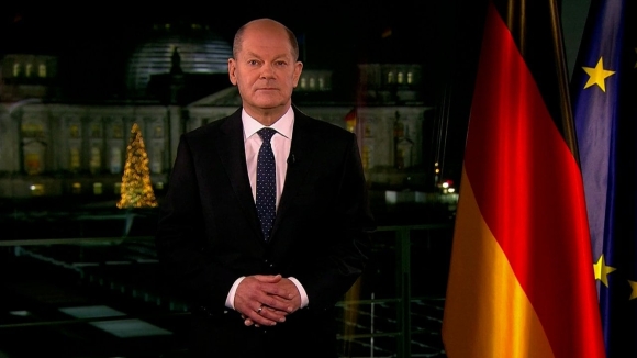 1 Thu Tuong Scholz Keu Goi Nuoc Duc Doan Ket Trong Nam Moi 2022