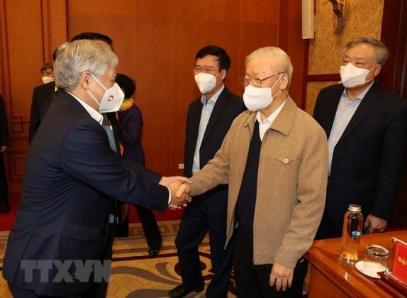 1 Tong Bi Thu Chu Tri Hop Bcdtw Ve Phong Chong Tham Nhung Tieu Cuc