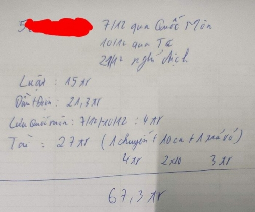 2 Vu Luat Ngam Cua Khau Tai Xe Bi Nha Luat Doa Xu Sau Khi Bao Cong An