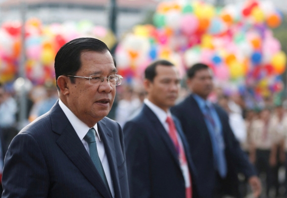 1 Ong Hun Sen Hoan Nghenh Myanmar Den Hop Asean Kem Dieu Kien