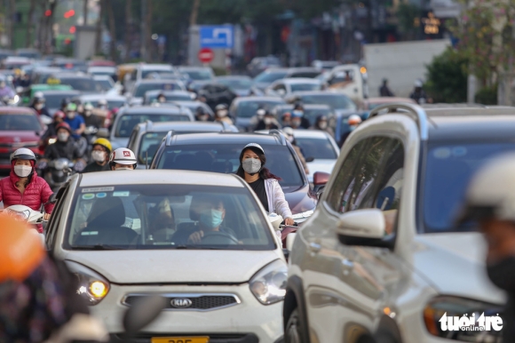 2 Ha Noi Chieu Toi 25 Tet Duong Noi Thanh Un Tac Ben Xe Thong Thoang