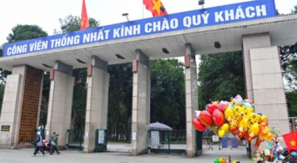 1 Cong Vien Lon Nhat Thu Do Se Duoc Do Bo Hang Rao