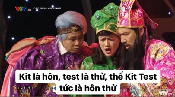 Ngọc Hoàng hỏi "Kit Test là gì", Táo Kinh tế đáp 2 từ được khen ngợi: Xuất sắc! Thành trend hot Táo Quân 2022 tới nơi!