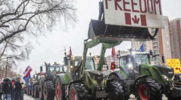 10 Doan Xe Bieu Tinh Lam Te Liet Trung Tam Thu Do Canada