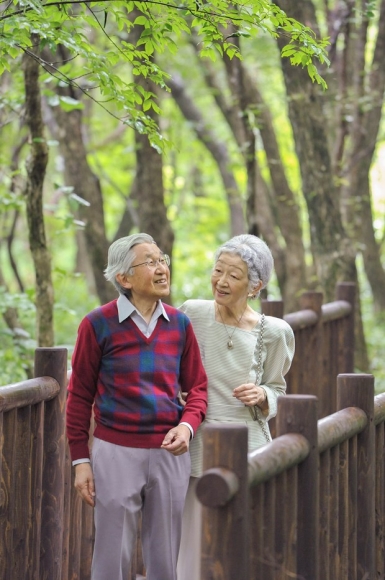 7 Nhung Hinh Anh Rat Dung Di Cua Nhat Hoang Akihito Va Hoang Hau