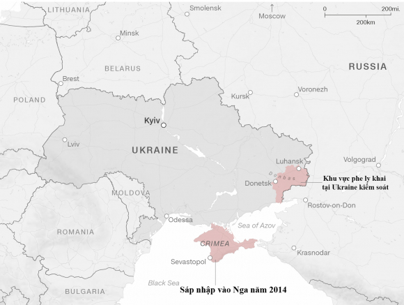 2 Nguon Con Xung Dot Nga Ukraine Qua 6 Ban Do