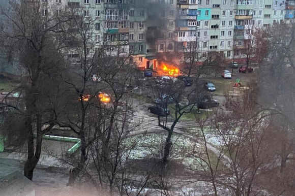 1 No Lon O Mariupol Truoc Lenh Ngung Ban 200 Nguoi Mac Ket
