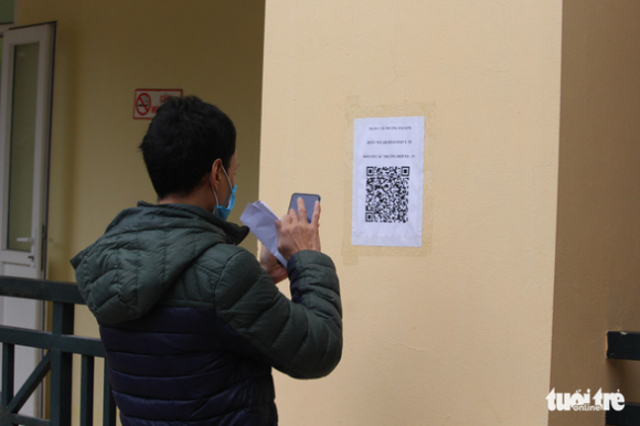 2 Ha Noi Quan Hoang Mai Khong Con Tinh Trang Xep Hang Cho Xac Nhan F0