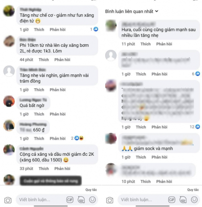 1 Gia Xang Giam Nho Giot Sau 7 Lan Tang Lien Tiep Nguoi Tieu Dung Ngan Ngam