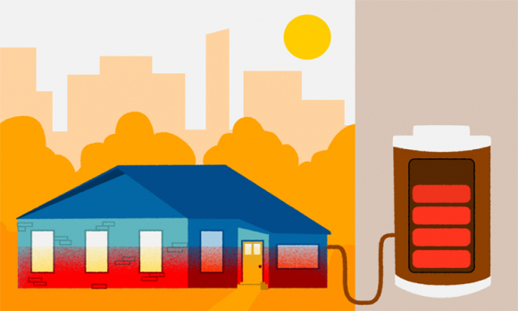 Pin đóng băng - rã đông giúp tích trữ điện nhiều tháng