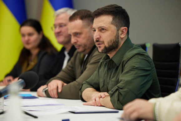 5 Tong Thong Zelensky Tiep Don Hai Bo Truong My Tai Kyiv