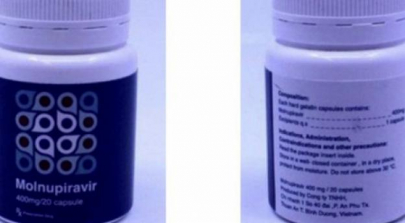 2 Xac Minh Vu Thuoc Gia Molnupiravir O Thuy Si Ghi San Xuat Tai Binh Duong